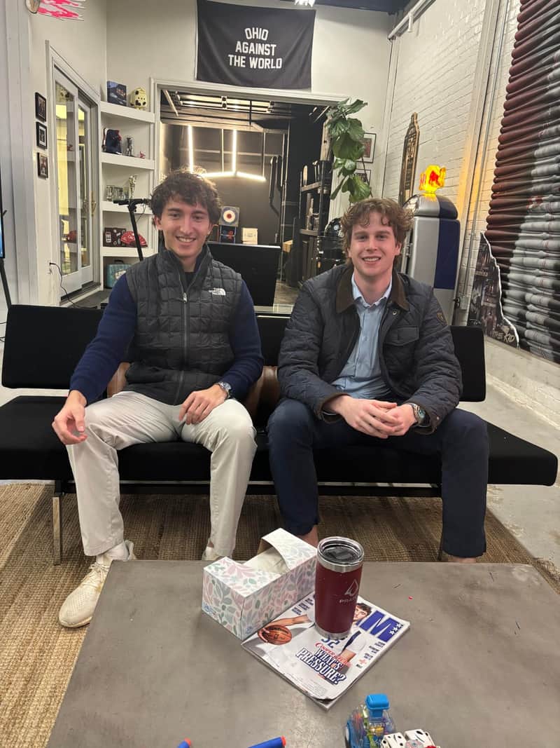 Andrew Robbins and Noah Kruthaupt, authors of AI for Boomers